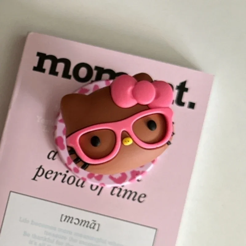 

Милый Sanrio Hello Kitty для Magsafe, магнитный чехол для телефона Griptok Grip Tok, подставка для iPhone, складной чехол для беспроводной зарядки, держатель