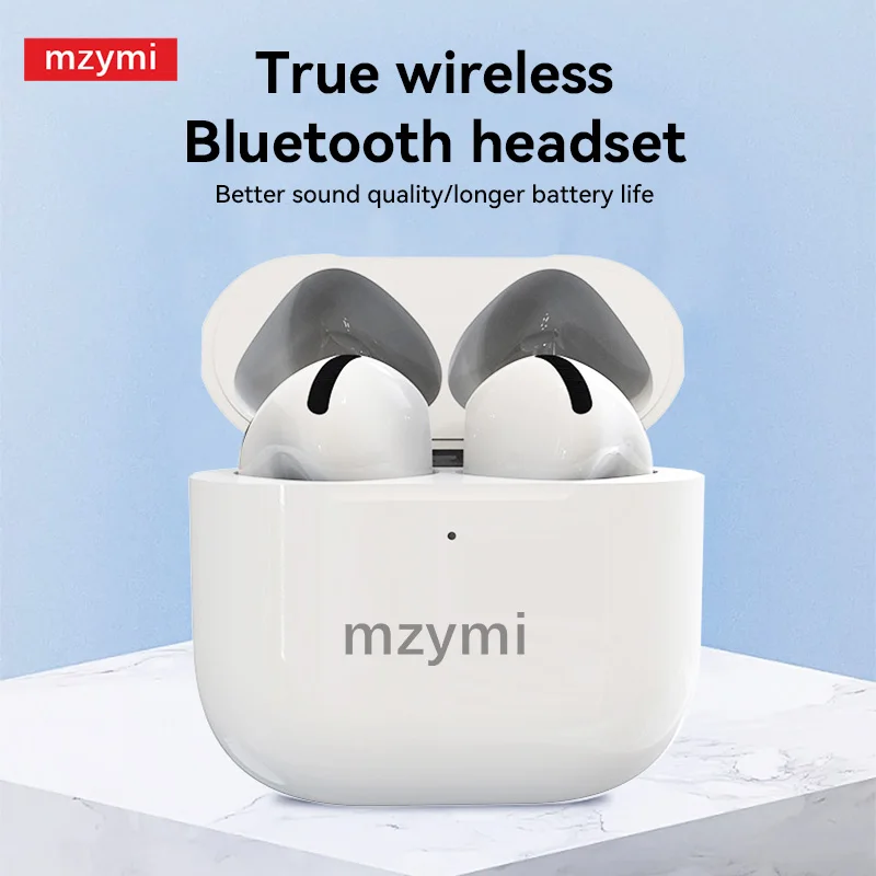 mzymi Wireless Earphones Air 7 TWS Bluetooth In Ear Earbuds Waterproof Noise Cancelling Headset With Mic