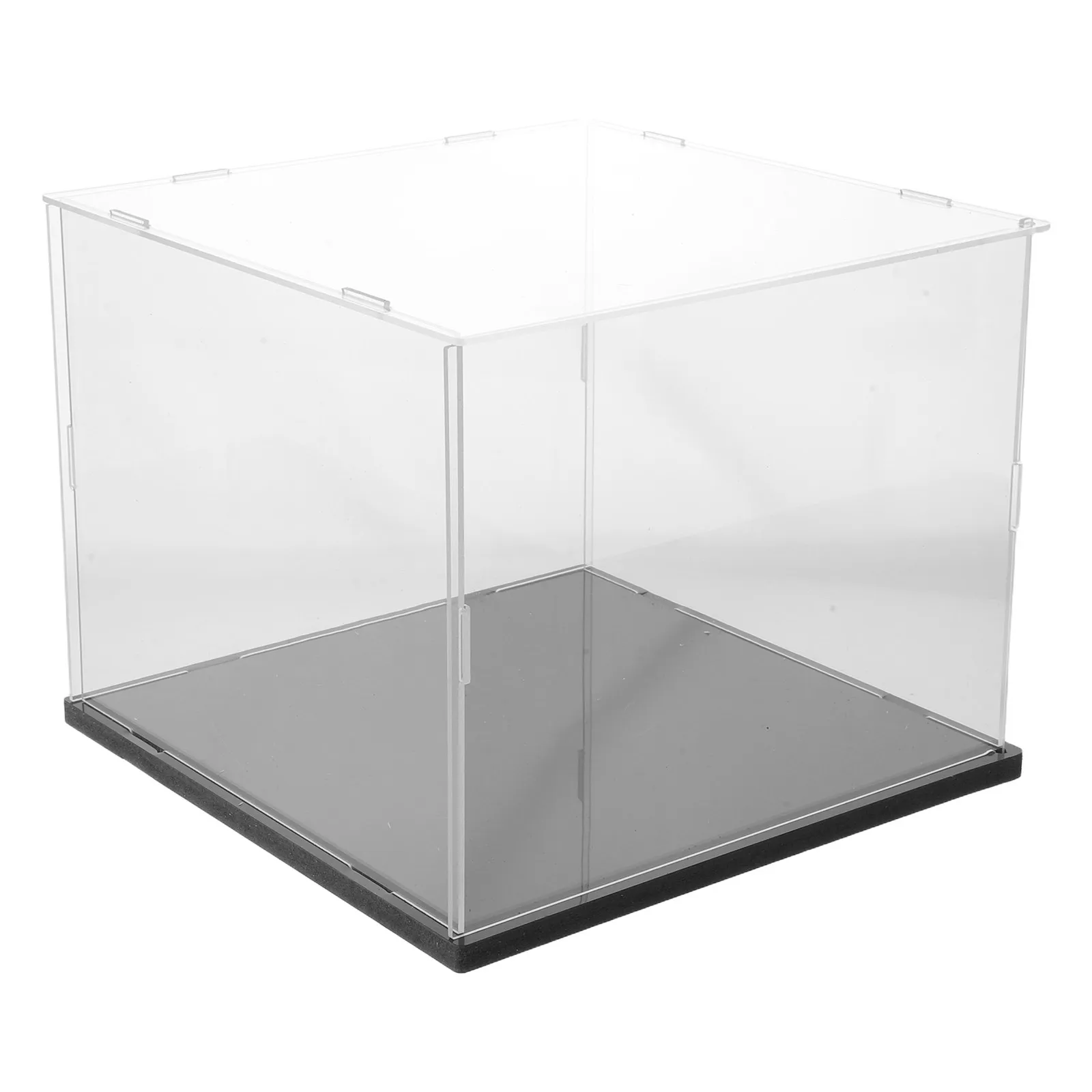 Digital Scale Windproof Cover 10.4x10.4x8.5 Clear Protective Shield Jewelry Workshop Lab Kitchen Weighing Scale Windproof Box view 6