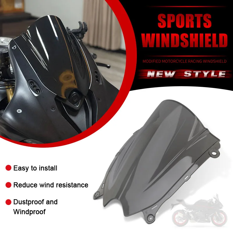 

Motorcycle Racing Sports Front Screen windshield Fairing Windshield For QJMOTOR SRK800RR SRK600RS SRK800RS SRK 600RS 800RR