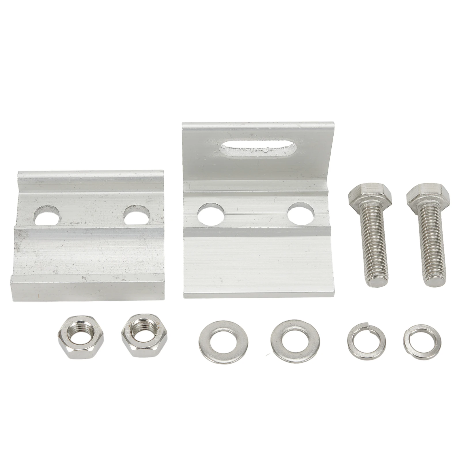 1PC Solar Panel Bracket Photovoltaic PV Panel Roof Standing Seam Clamp Aluminum Alloy Solar Power System Mounting Fixing Clamps