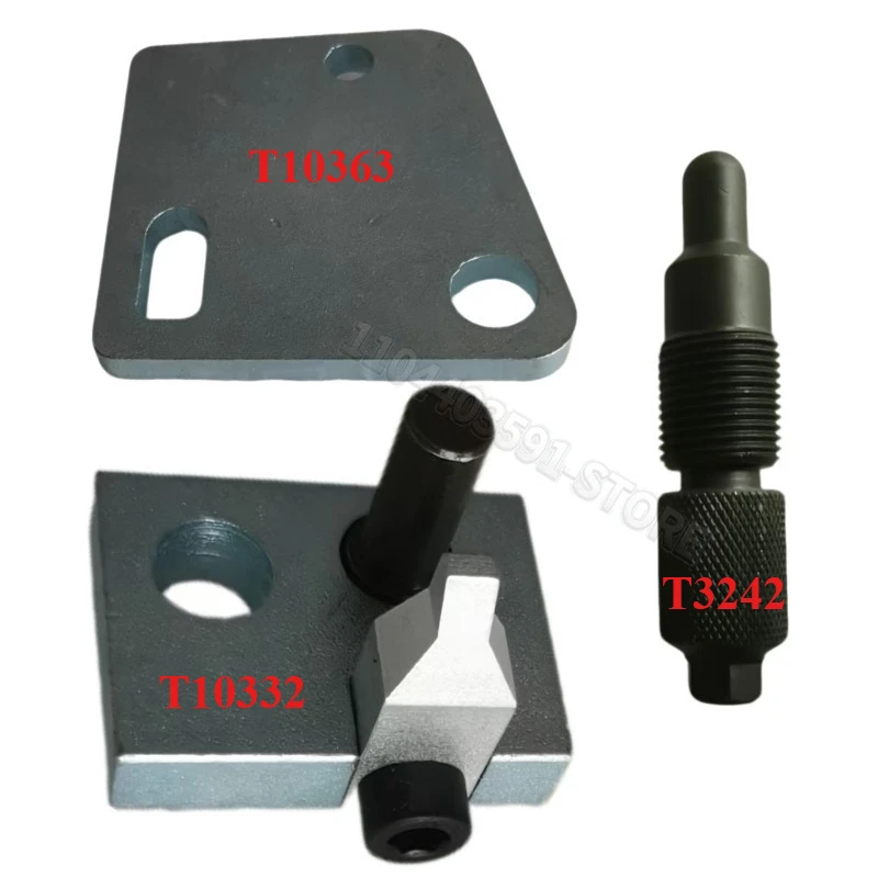 

3 Pcs Engine Drive Sprocket Valve Timing Adjusting Tool for VW Audi Q7 V6 Passat BVJ BHF BHK T10363 Crankshaft Retaining Pin