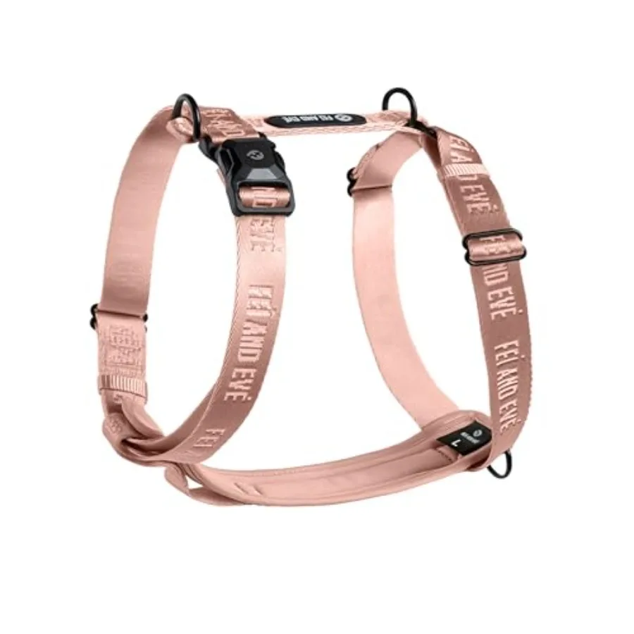 

2026 New Edition, Fei and Eve Moxie H-Shape Dog Harness MagEase Magnetic Buckle Ultra-Lightweight and Breathable 3-Point No-Pul