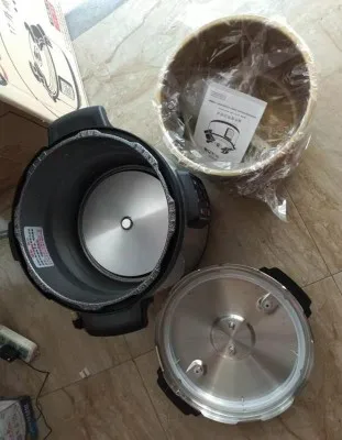 معدات المطبخ التجارية الكهربائية 304 طنجرة الضغط الفولاذ المقاوم للصدأ #3