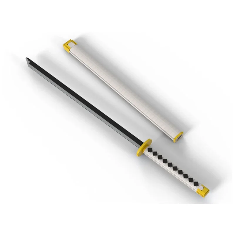 Espada de bloques de construcción, juguetes samuráis, armas frías, juguetes para niños, regalo, marco de espada, conectar ladrillos, juguetes para niños, pieza de Anime japonés