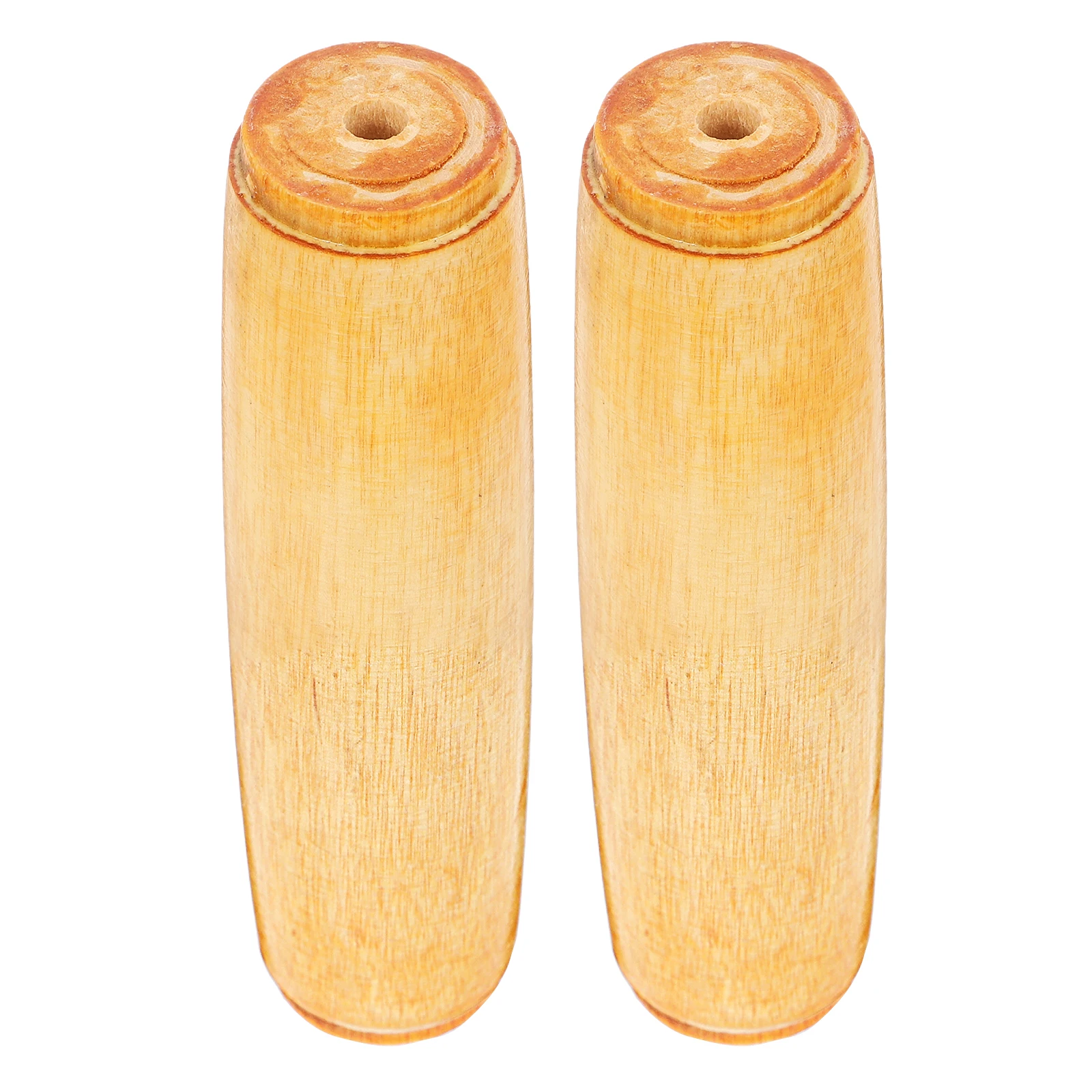 

2pcs Wooden Handle File Tools Craft Making Replacement Ergonomic Rasp Handles Sturdy Hardware Grip Multipurpose
