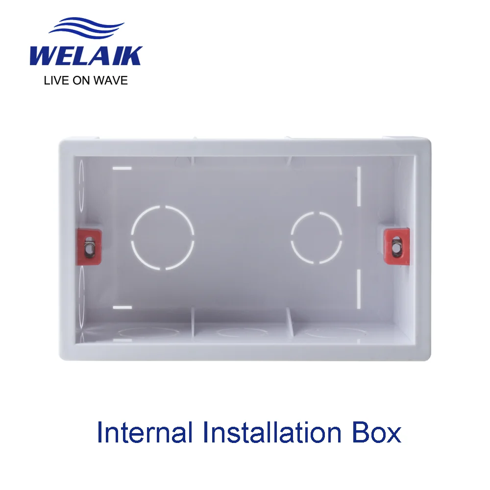 

Электрическая настенная розетка с выключателем WELAIK 146*86 мм B102W