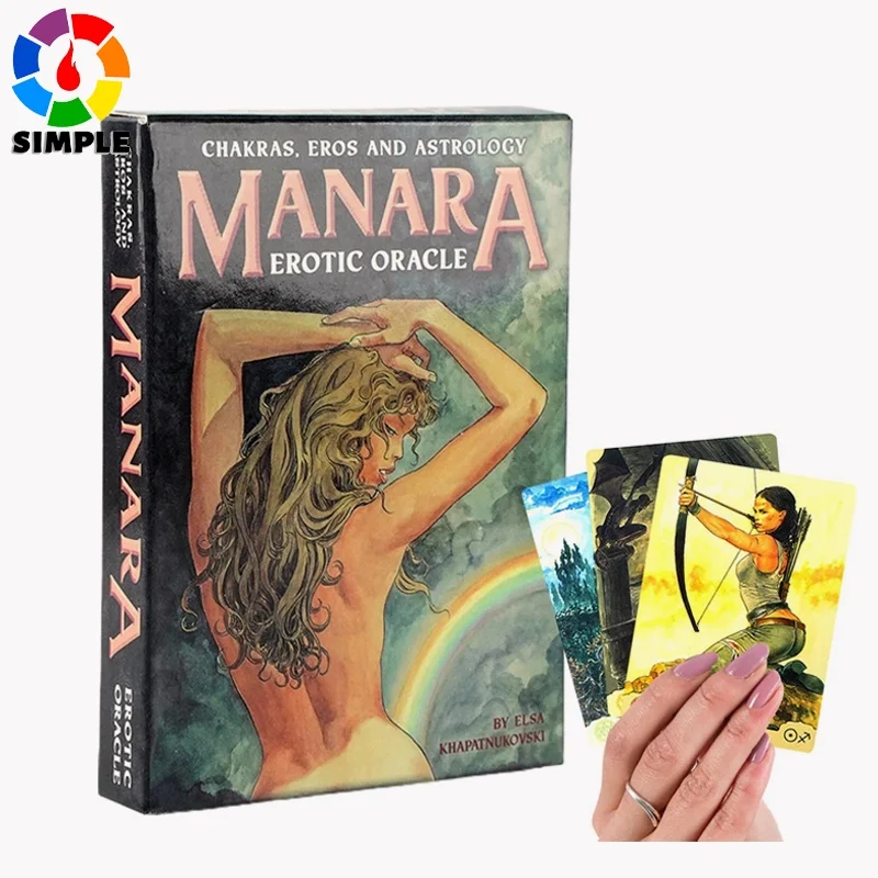 

Manara Erotic Oracle: Chakras, Eros, and Astrology Cards