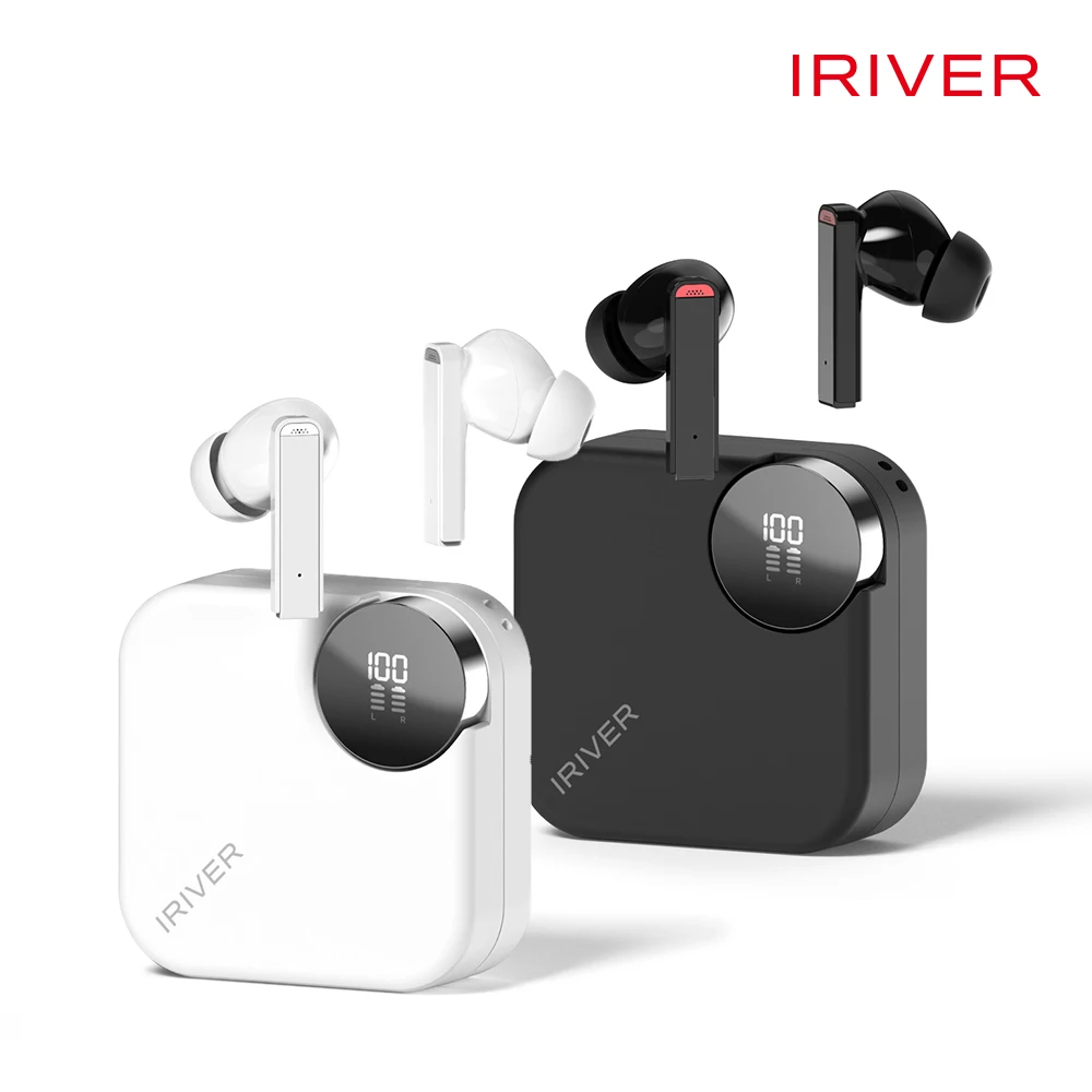 سماعات أذن لاسلكية Iriver Bluetooth Anc مع خاصية إلغاء الضوضاء