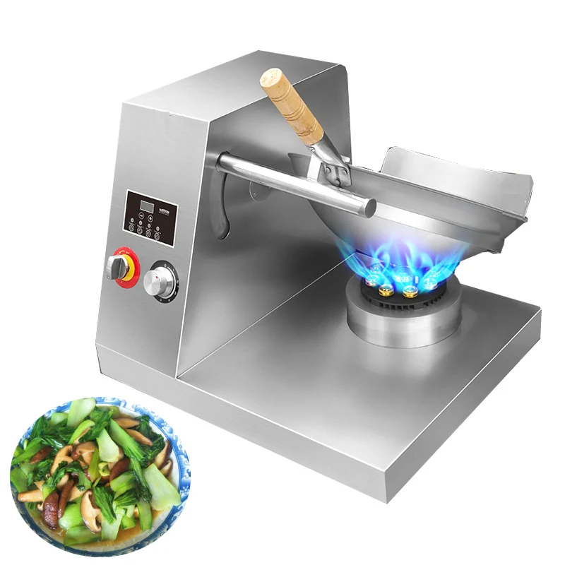 

Commercial Intelligent Electric Automatic Gas Cooking Machine Food Stir Fry Wok Robot Cooker Fried Rice Cooking Machine