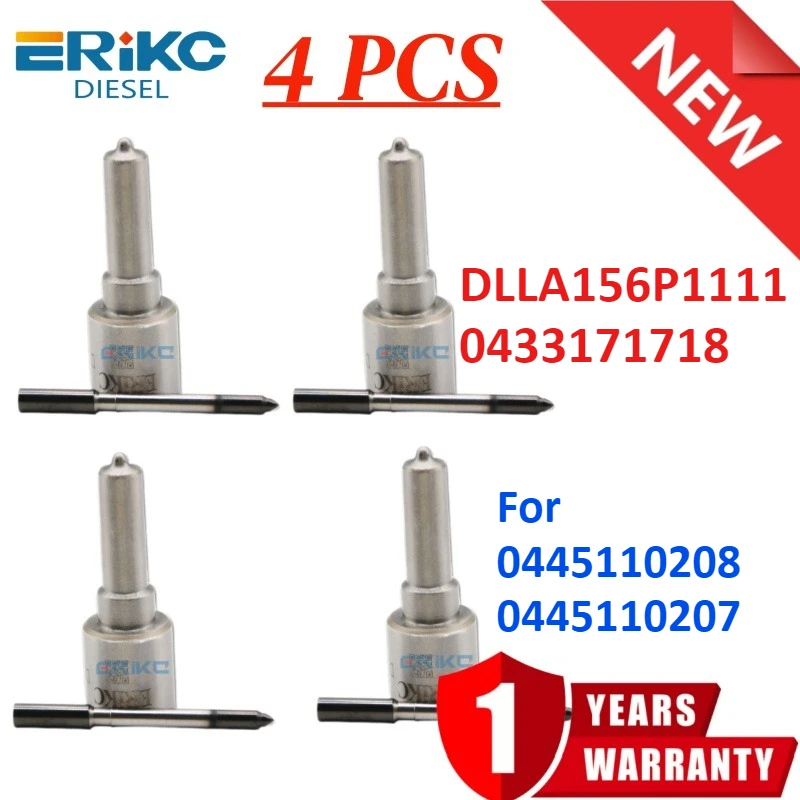 

DLLA156P1111 0 433 171 718 Дизельная форсунка для топлива DLLA156P1111 Форсунка Common Rail DLLA 156 P 1111 для 0445110208 0445110207