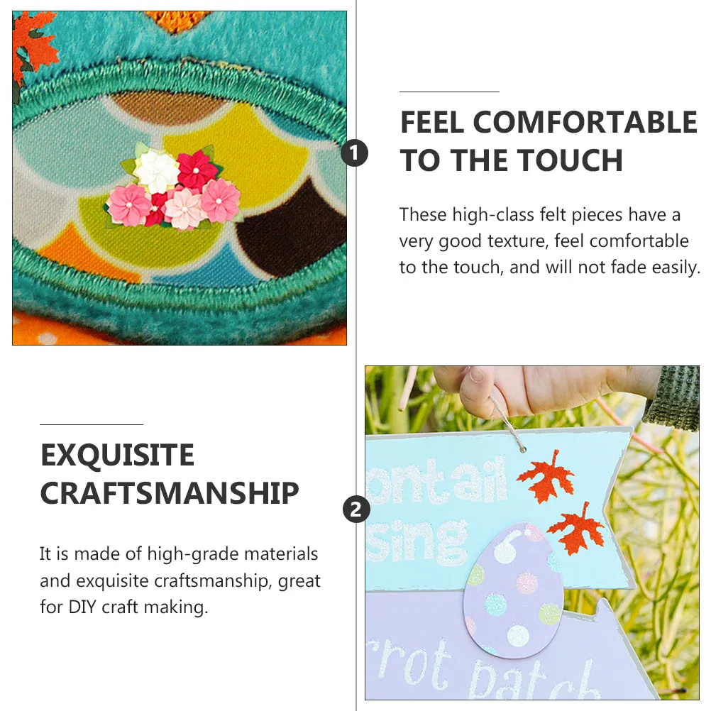 

40 шт. фетровых листов квадратной формы премиум-класса для детского творчества, материалы для рукоделия, инструменты для шитья в детском саду