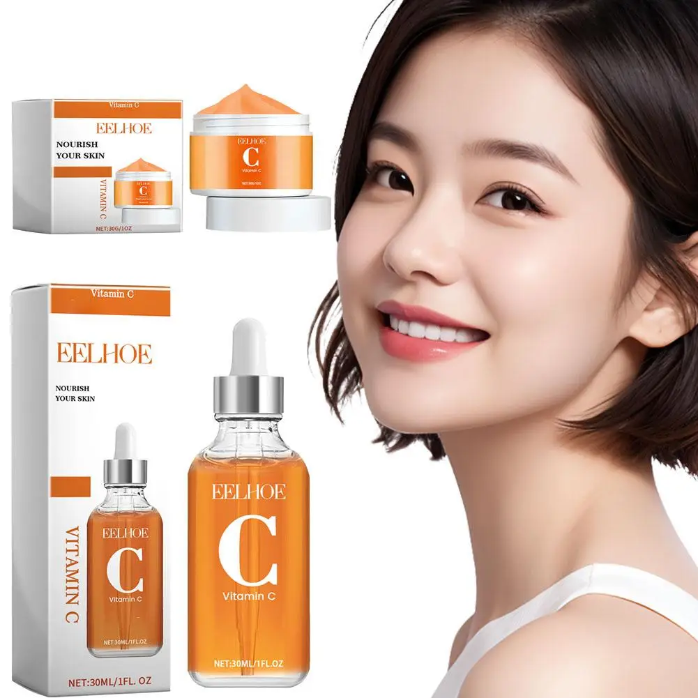 Vitamin C Face Serum Lifting Nourishing Essence Brighten Nourish Deep Hydration Moisturizer Skin Care Serum