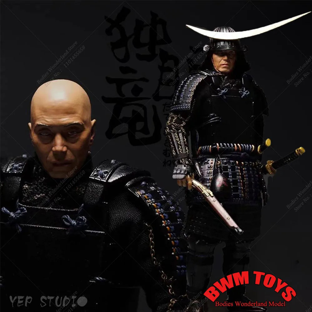 In Stock YepStudio 1/12 Scale Collectible Japanese Samurai Dokugan-ryu Masamune 6Inch Full Set Male Solider Action Figure Model