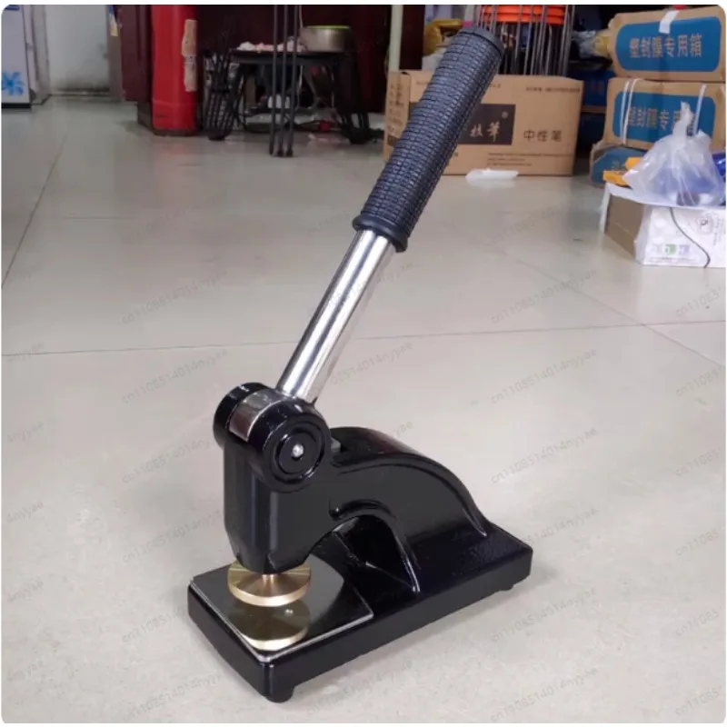 

Extra large steel stamping frame, manual pressure stamping machine, labor-saving