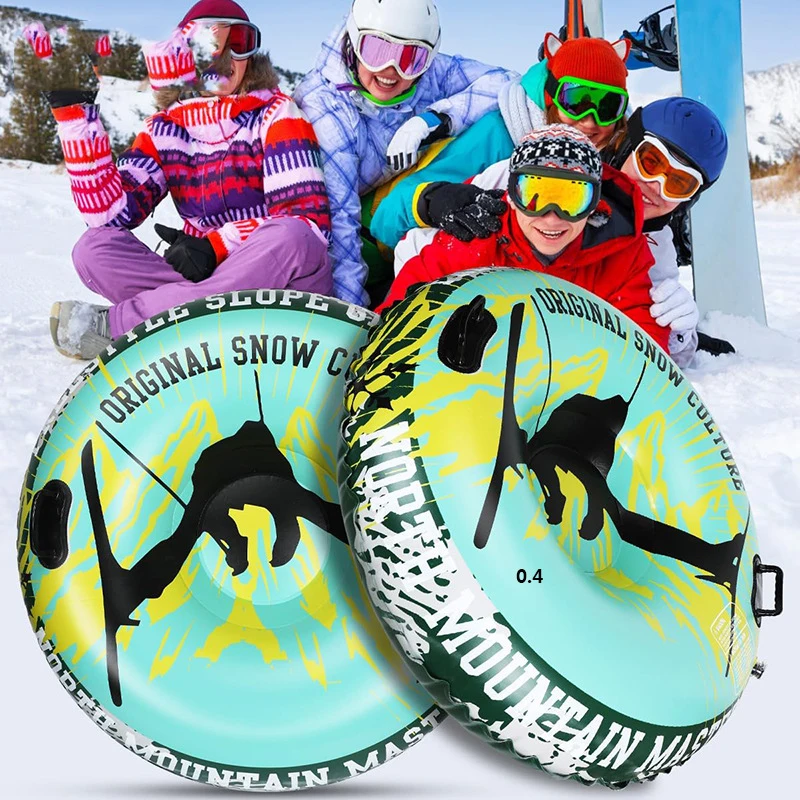 A Variety Of Snow Ski Inflatable Ring Thickened Wear-Resistant Snowboard Drag Ring Snow Supplies Winter Ski Equipment