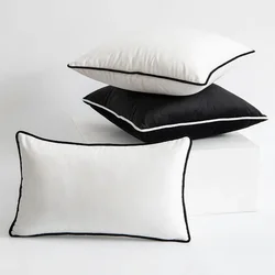 1pc Pillow Cover Decorative Square  Pillows Cushion Case Pillows for Couch Tent Sunbrella No pillow inserts, just pillowcases