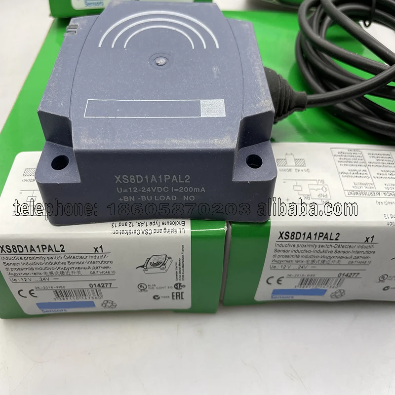 

В наличии: Новый индуктивный датчик приближения XS8D1A1NBL2. Гарантия 1 год. Высокое качество. От проверенного продавца.