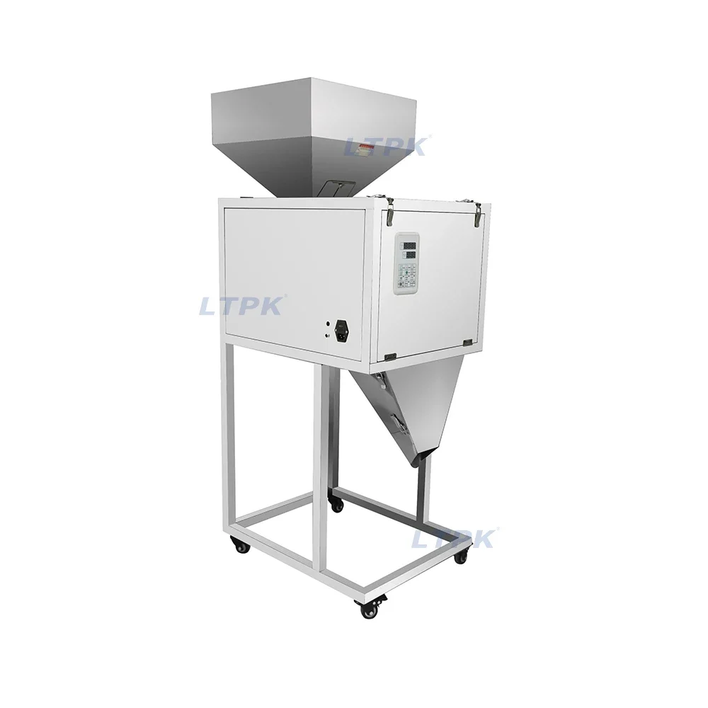 

LT-W9999 Large Volume 10kg Granular Rice Millet Whole Grains Food Racking Machine Semi Automatic Weighing Filling Machine