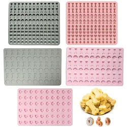 Bone Cat Paw Silicone Chocolate Mold Mix Heart Candy Biscuit Jelly Baking Mould DIY Doughnut Cake Decor Making Set Ice Tray Gift