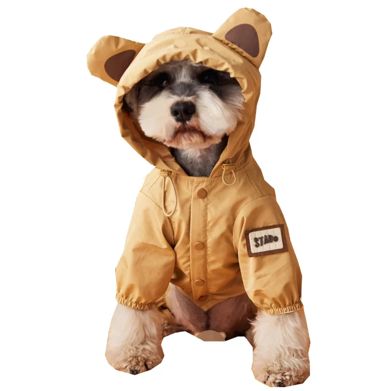 

Одежда для собак, померанский пудель, бишон фризе, шнауцер, мопс, плащ для собаки, костюм французского бульдога, комбинезон, наряд для домашнего животного