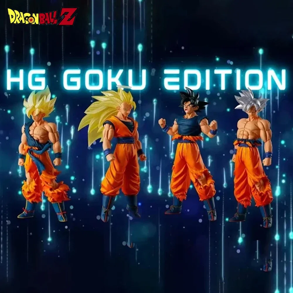 

Dragon Ball Son Goku Figure Super Saiyan Action Figures 4pcs/set Pvc Model Statue Collection Decoration Ornaments Toys Gift