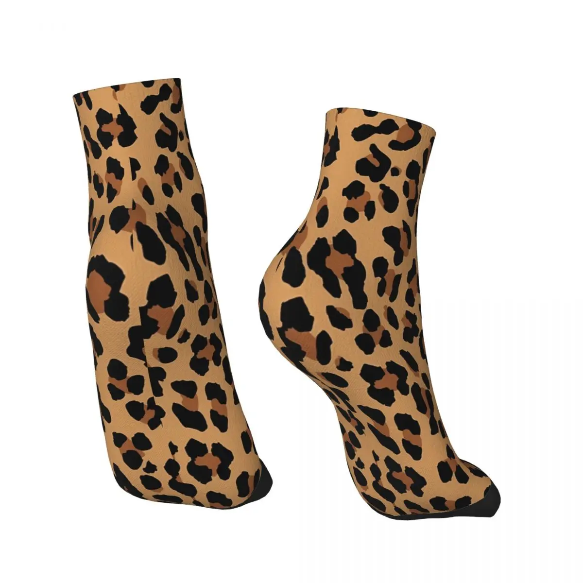 Leopard Ankle Socks Male Mens Women Summer Stockings Harajuku