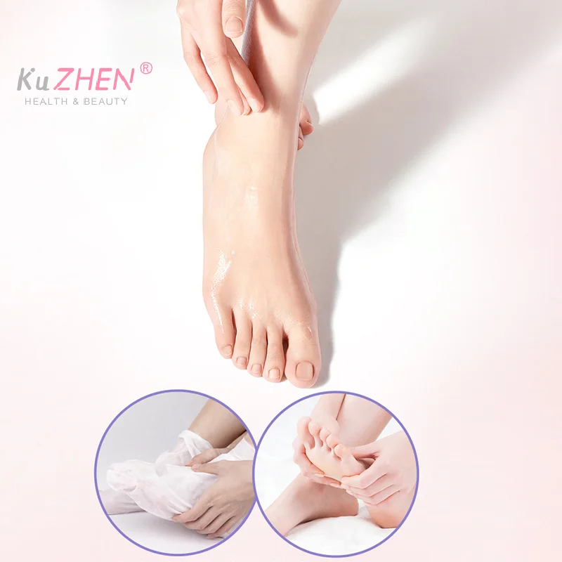 Foot Mask Anti Cracked Foot Peeling Dead Skin Callus Removal Exfoliating Moisturizing Whitening Spa Pedicure Socks Leg Feet Care