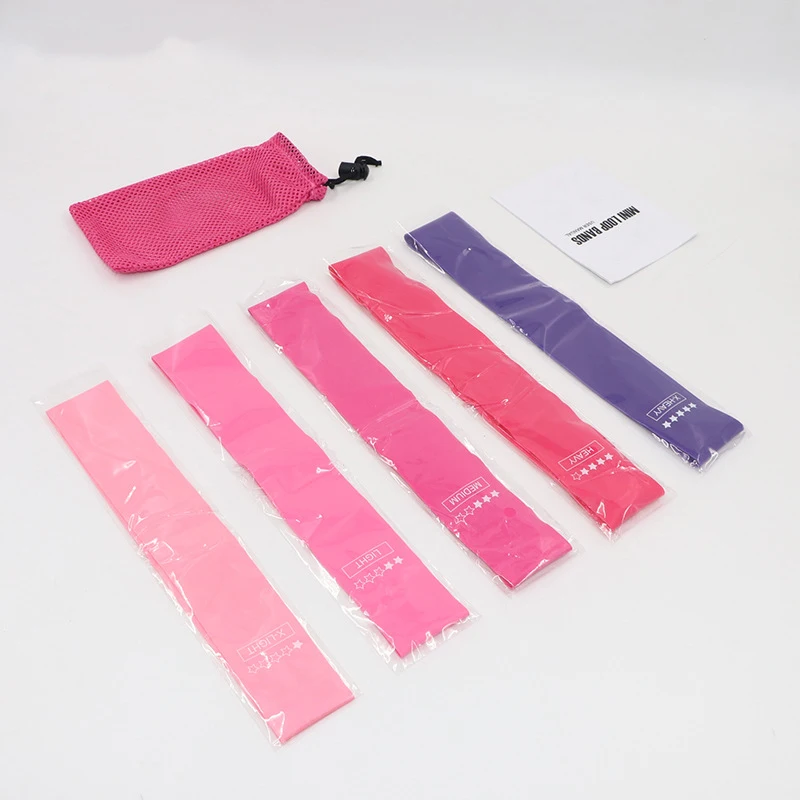 Rooxin Elastic Resistance Bands Yoga Training Gym Fitness Gum Pull Up Assist Rubber Band Crossfit Exercise Workout Equipment