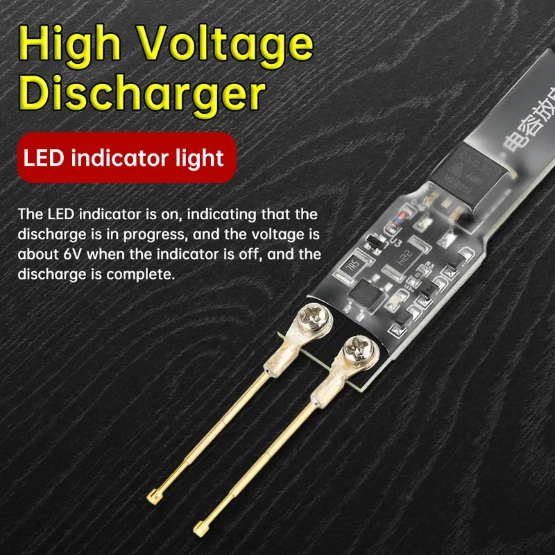 1000UF 5000UF Capacitor Discharge Pen Power Supply Repair and Testing Tool Electrical Shock Protection Switch Testing