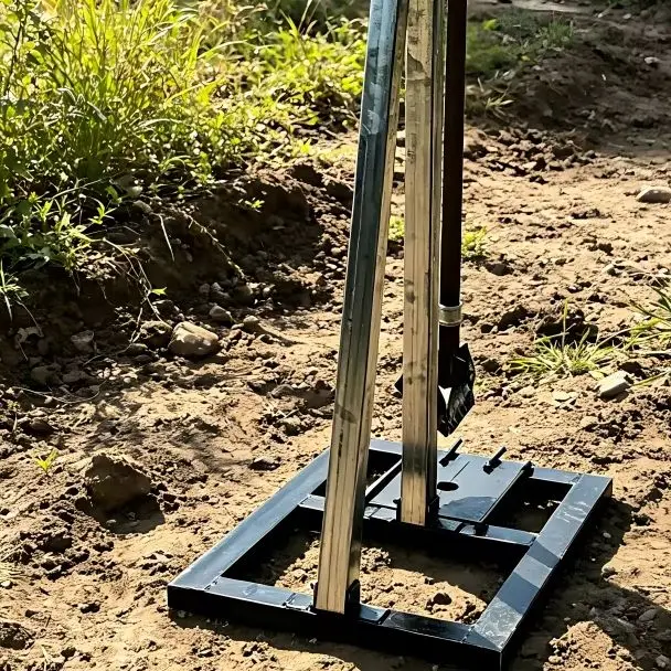

Customized Compact Electric Handheld Well Driller – Vertical Stand Design for Home Water Well Use