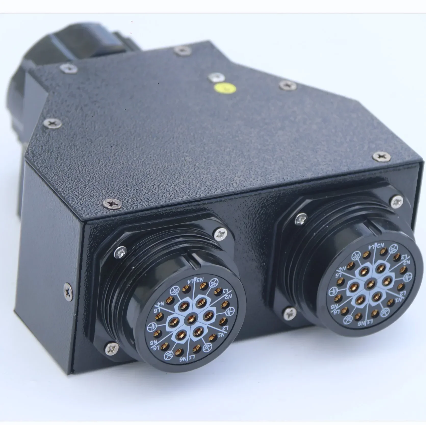 Male 19pin male socapex input Socapex 19 Pin 1 in 2 out splitter box Male 19 pin input 2 x 19pin female outp