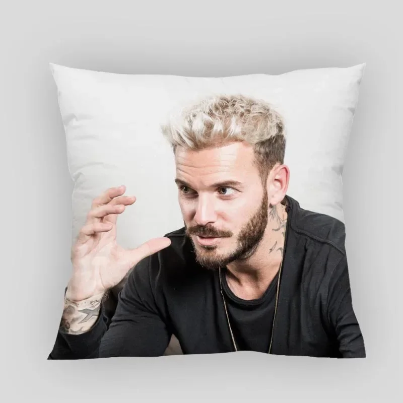 Pokora-funda de almohada cuadrada personalizada con cremallera, 35x35cm, 14x14 pulgadas, 40x40cm, 16x16 pulgadas, 45x45cm, 18x18 pulgadas