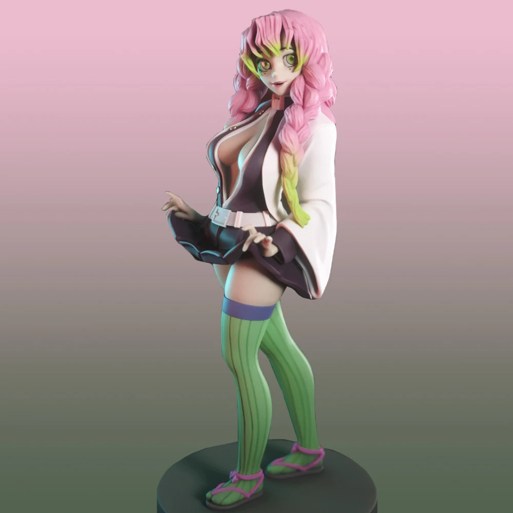 

Mitsuri Love Pillar Resin Kit - 1/24 Anime Figure for Custom Painting - Unpainted Collectible A863