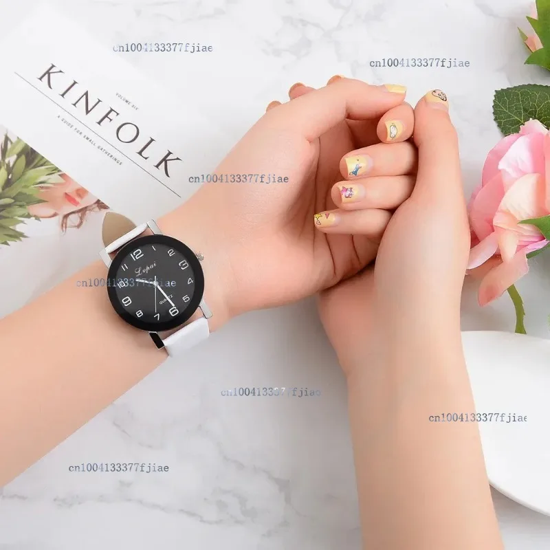 Newest Fashion 2024 Women Watches Casual Quartz Leather Band Watch Analog Wristwatch Clock Gift Luxury Relogio Feminino