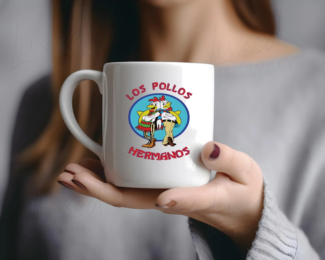 Los Pollos Hermanos Breaking Bad Coffee Mug Gift Breaking Bad Fan Chicken Brothers Heisenberg Better Call Saul Funny Coffee Cup