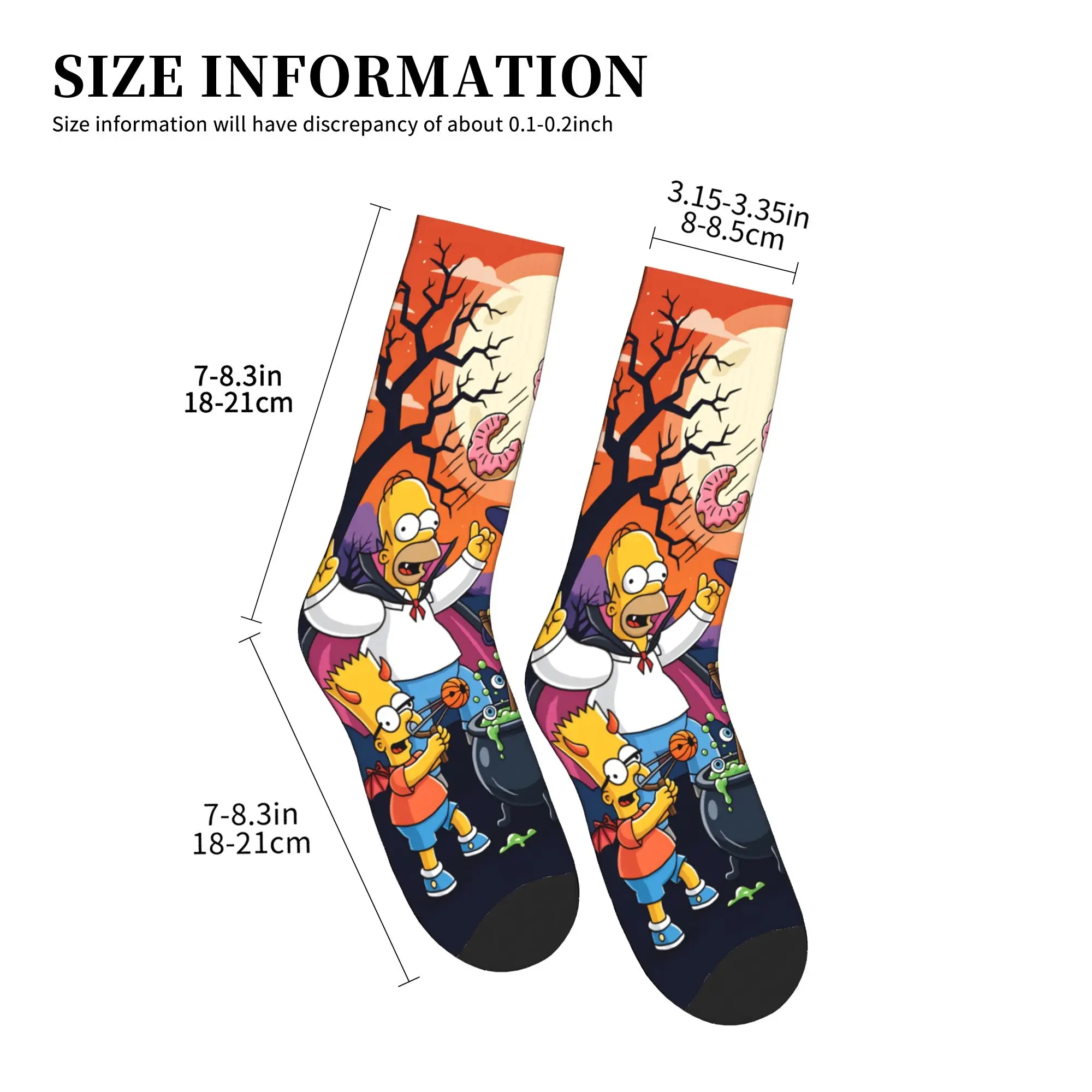 Men's Socks S-Simpsons Hallowe - Men'S Fashion Youtube บทวิจารณ์และราคา