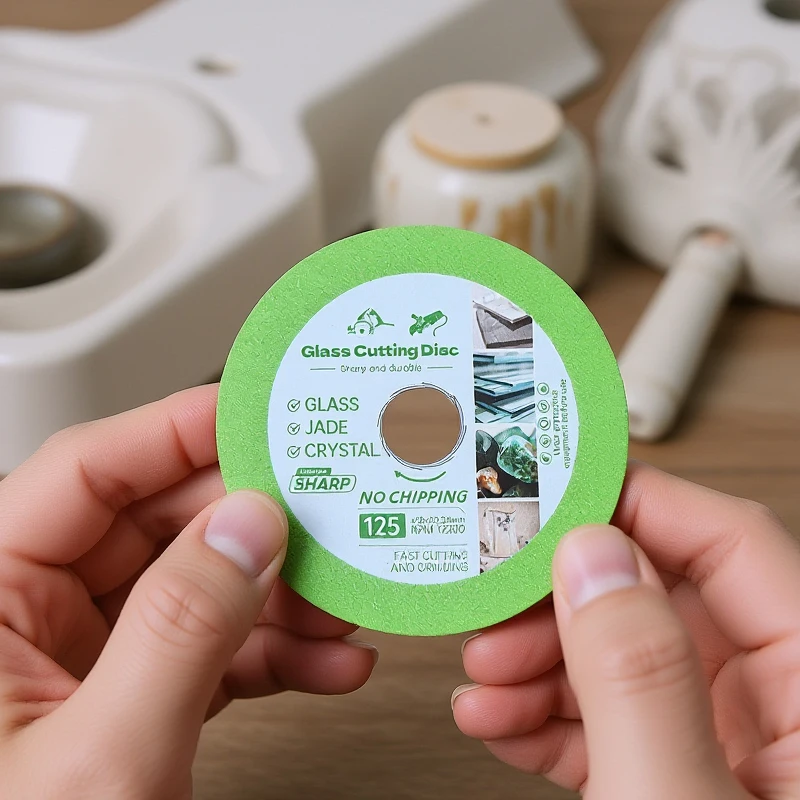 1 Stück 100/115/125 mm ultradünnes Sägeblatt Diamant Jade Weinflasche Keramikpolitur Winkelschleifer Maschine Glas Trennscheibe