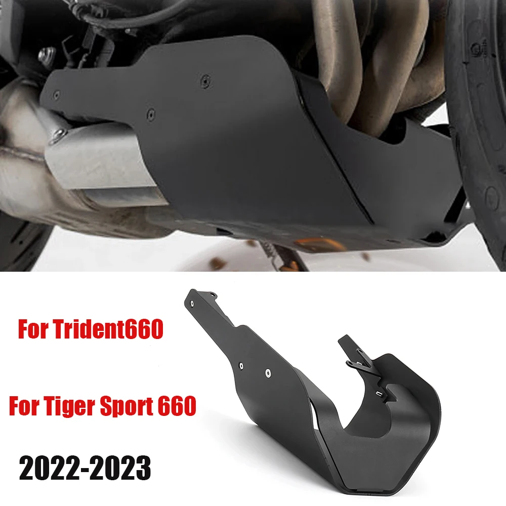 For Triumph Tiger 660 Accessories Engine Chassis Guard Protection Cover Skid Plate Bash Frame Protector 2021-