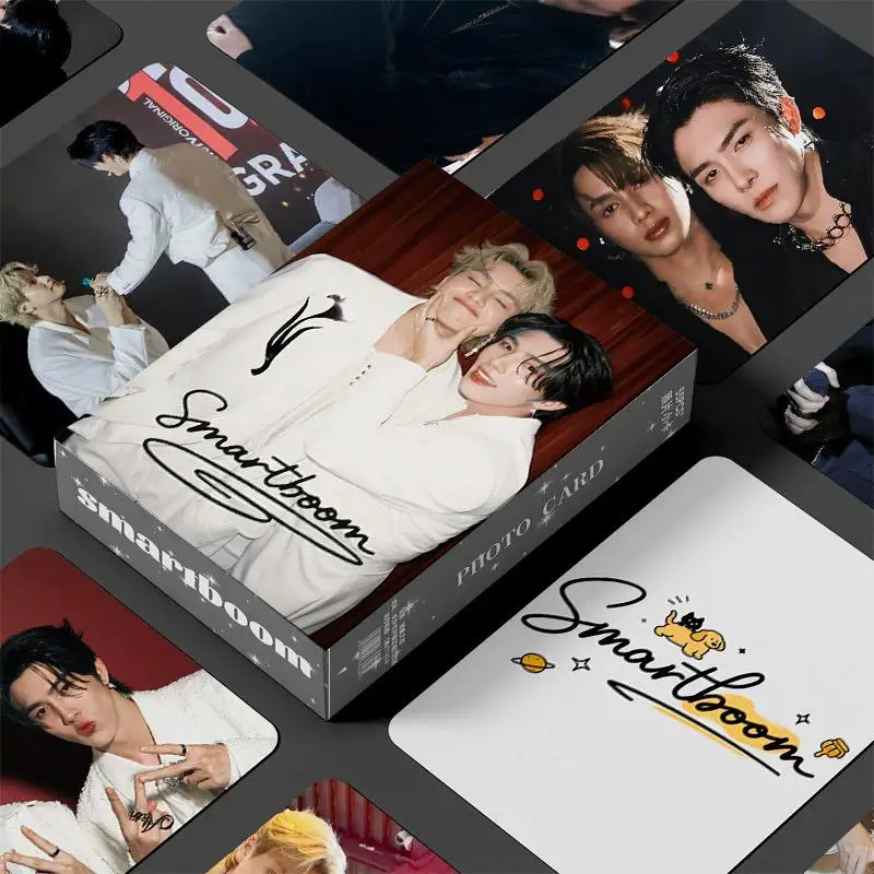Thai Star SmartBoom Holographic Laser Lomo Photo Cards, Drama CP, Fan Gift Set, 55Pcs Set