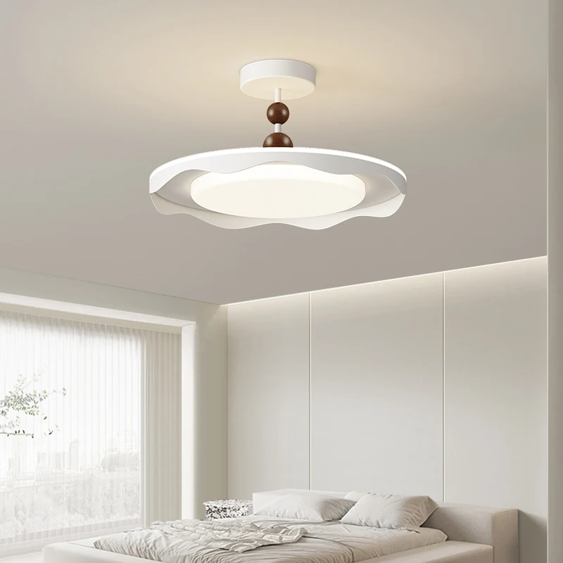Modern LED Chandelier New Creative Bedroom Ceiling Lamp Circular Design Eye Protection Study Living Room Indoor Lighting Fixture
