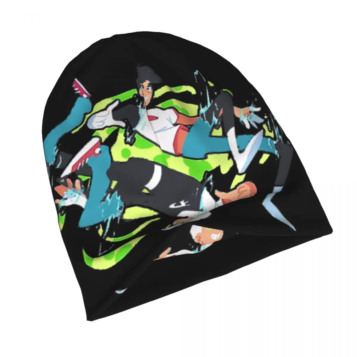 Adventure anime Danny Phantom Beanies Caps Daniel And His Variants Thin Hat Spring Bonnet Hats Men Women's Hip Hop Ski Cap