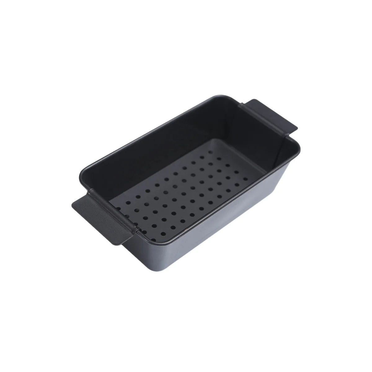 

NEW 12 Inch Professional Healthy Meatloaf Pan Non-Stick Barbecue Tray Rectangular Loaf Pan with Insert Rack