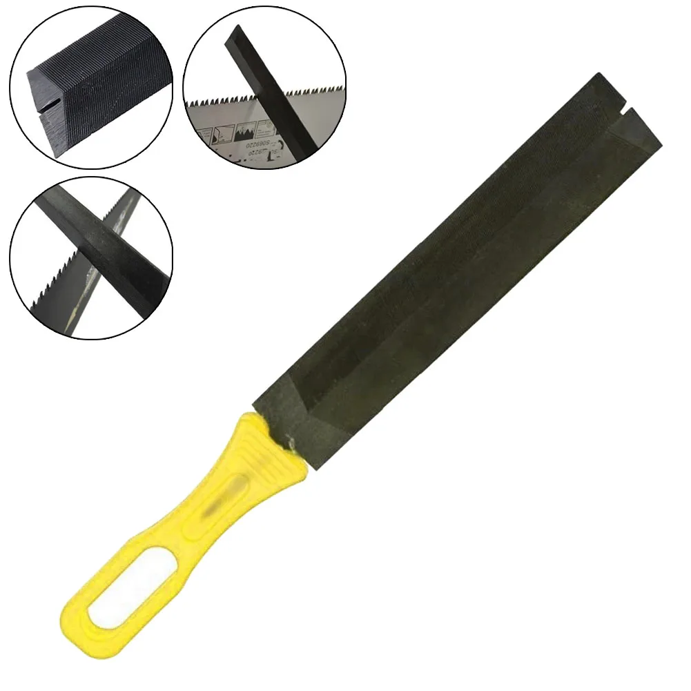 6/8Inch Steel Saw Files Hand Saw For Sharpening Chainsaw Saw Chain Files Sharpener Woodwork Chainsaw File Grinding Rasp