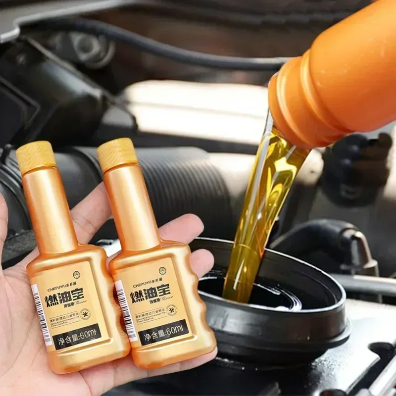 60ml Autoreiniger Brandstofinjector Schoon Gereedschap Auto Motor De-Carboniser Reinigingsmiddel Benzine Saver Additief
