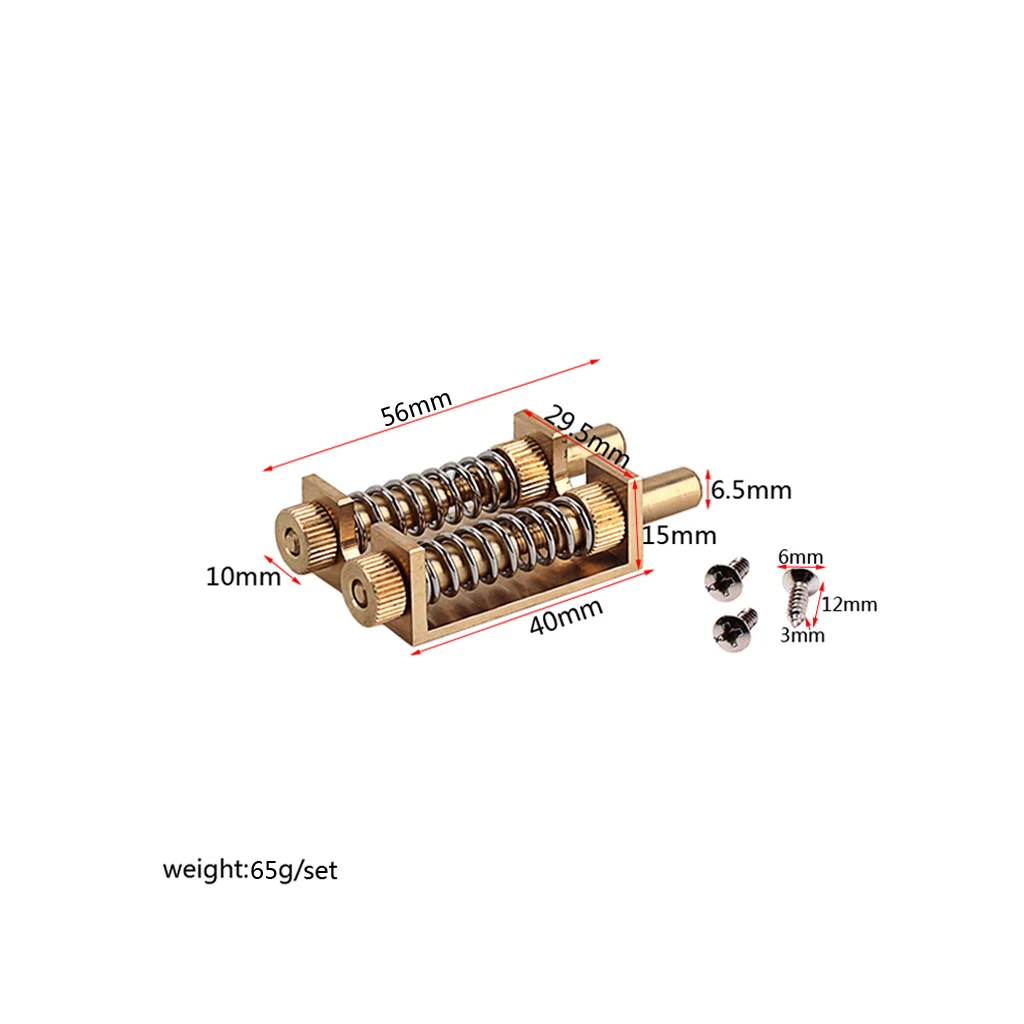 Arming Adjuster Guitar Tremsetter Bridge Tremolo Stabilizer Guyker Tremolo Stabilizer Stopper Kit with Fender Electric Guitar