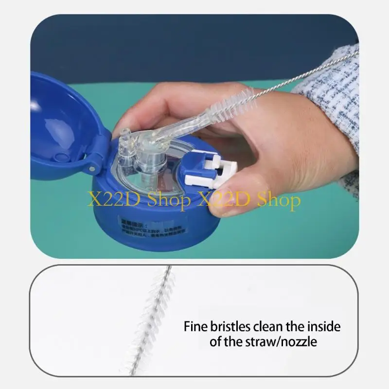 X22D Soft Sponge Cleaning Brush Cleaner Set For Milk Bottles Cups And Straws Cleaning
