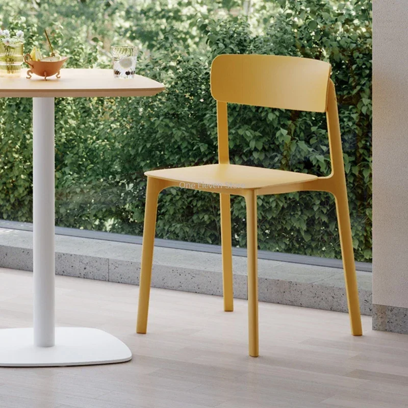 

Ergonomic Chair Auxiliary Soft Chairs For Kitchen Luxury Lightweight Plastic Vintage Dining Pack Muebles Home Furniture Design