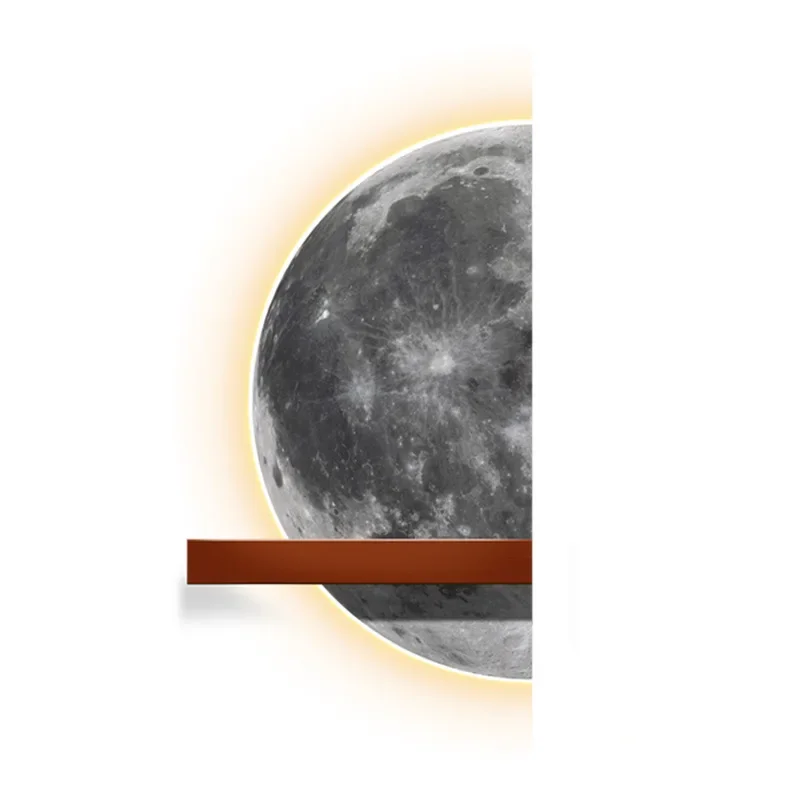 

Original and fashionable bedroom bedside decorative painting led ambient light hanging painting light luxury modern simple