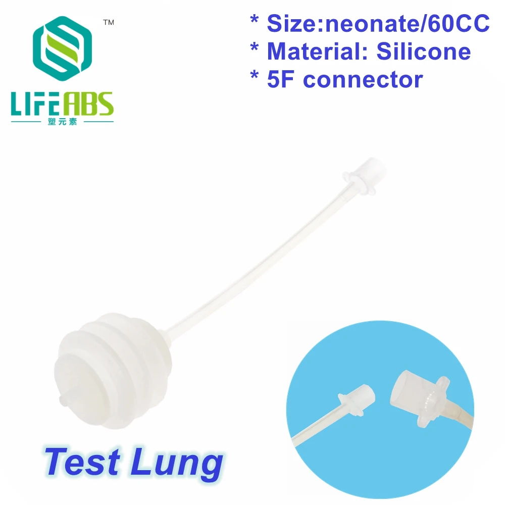 Wholesale Price Infant Simulated Lung Infant Test Lung Breathing Machine Baby Simulated Lung Children Simulated Lung Splint Lung